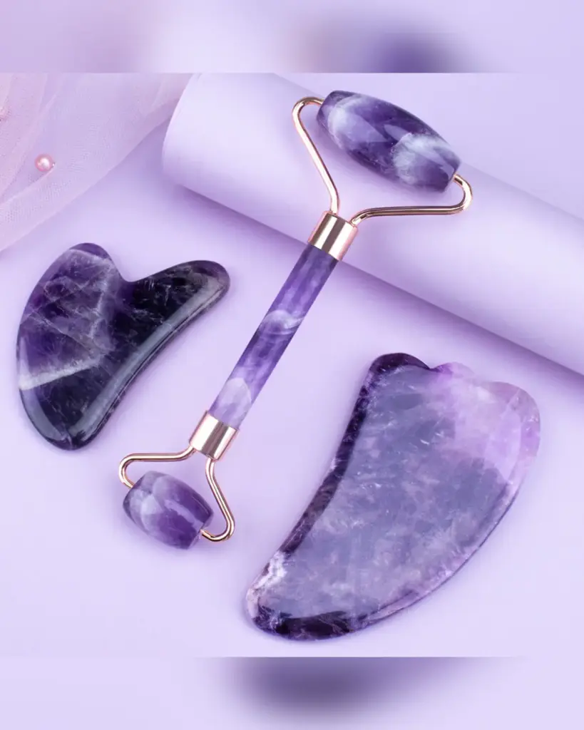Ametisto gua sha ir veido volelis 5