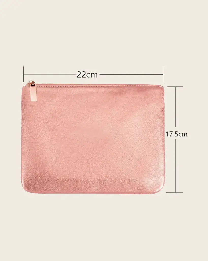 Makiažo šepetėlių rinkinys „Rose Gold“, 15 vnt. 1