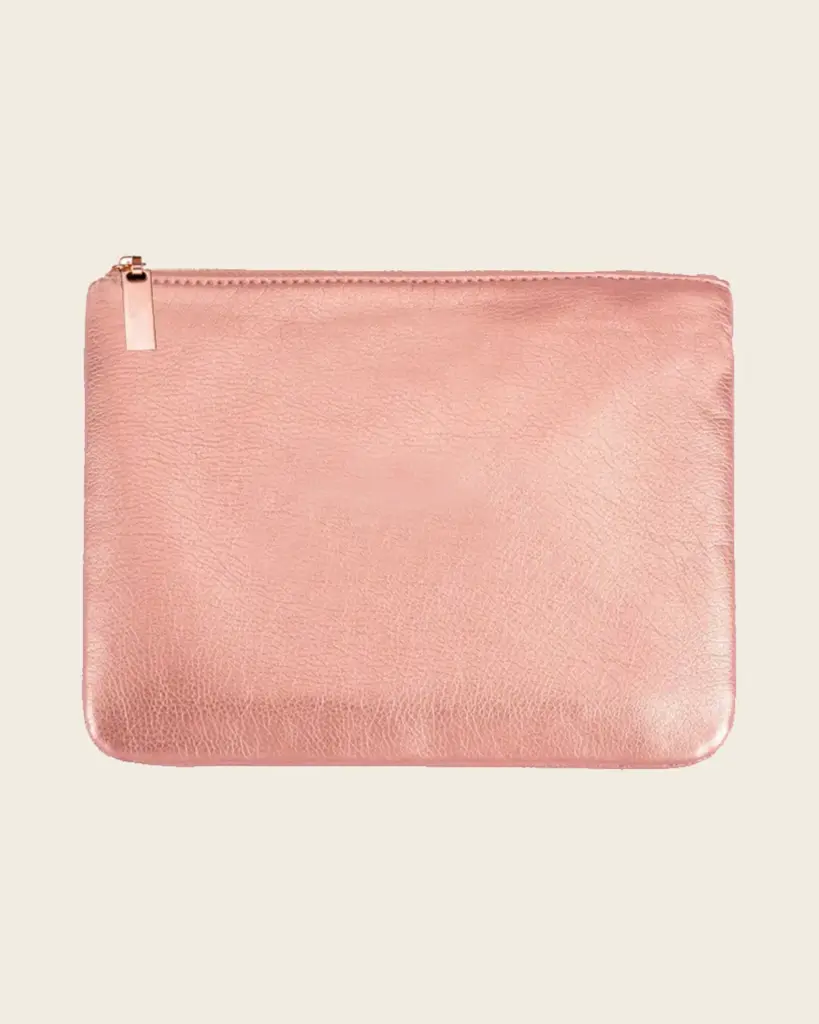 Makiažo šepetėlių rinkinys „Rose Gold“, 15 vnt. 2