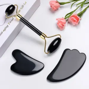 Obsidiano gua sha ir veido volelis 1